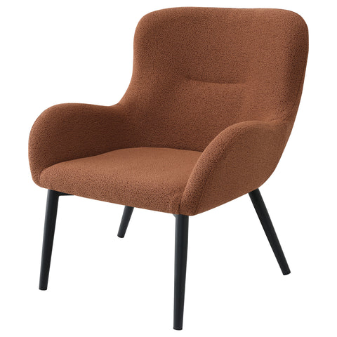 Evander Upholstered Modern Arm Accent Chair RustRust