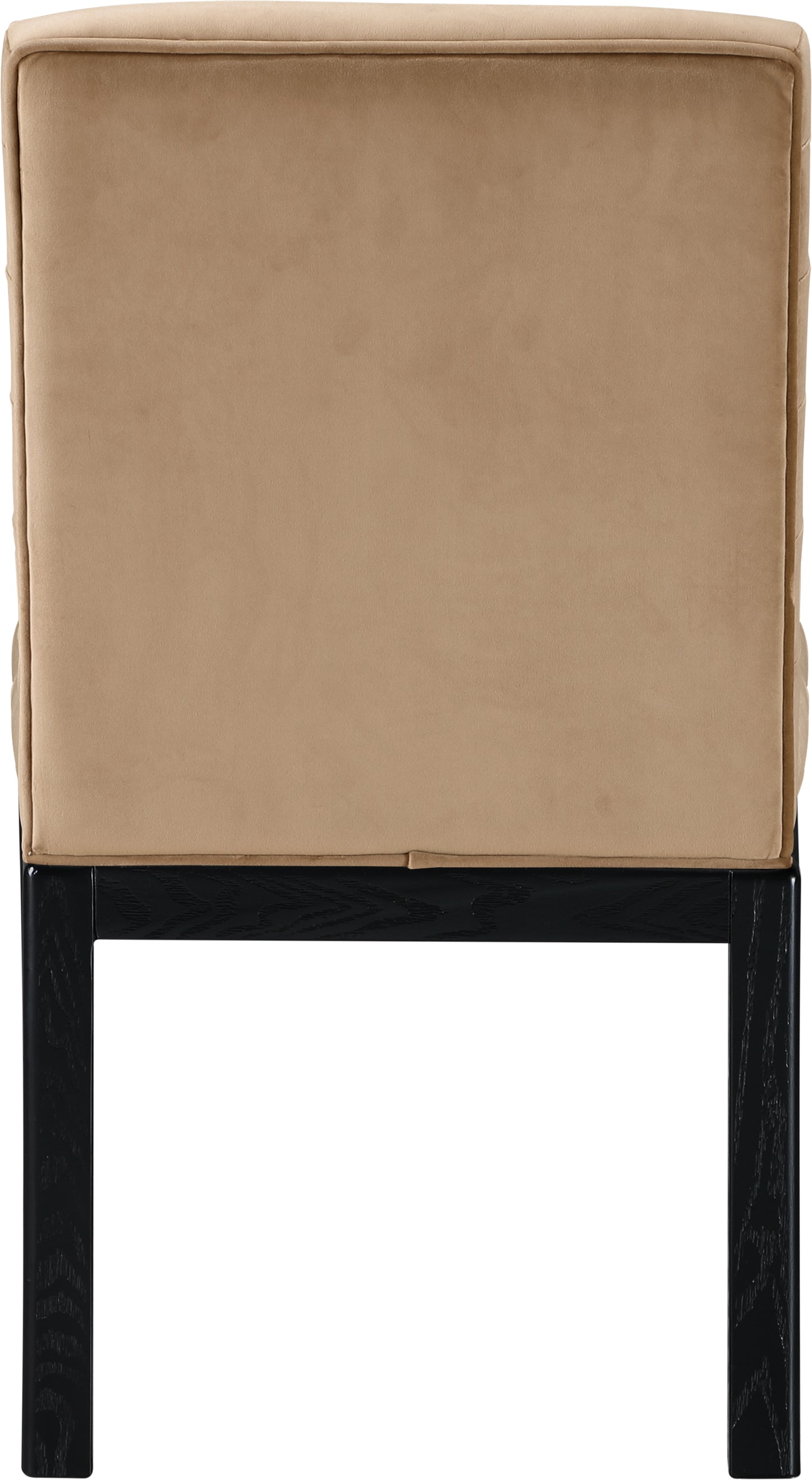 casablanca beige velvet dining chair