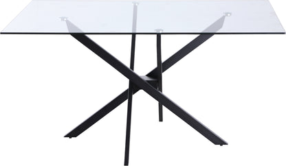 Rylan Matte Black Dining Table