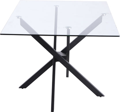 Rylan Matte Black Dining Table