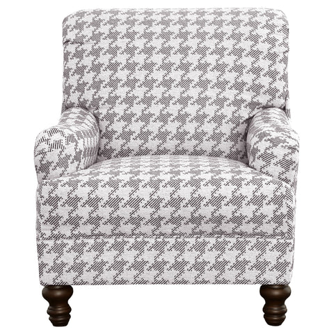 Clint Upholstered English Arm Accent Chair GreyGrey