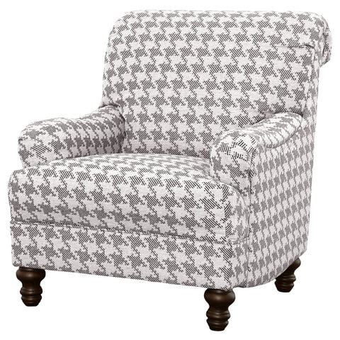 Clint Upholstered English Arm Accent Chair GreyGrey