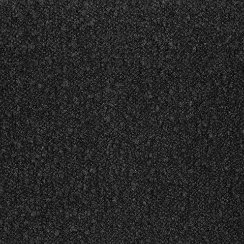 Montlake Boucle Upholstered Armless Curved Chair CharcoalCharcoal