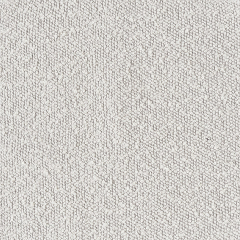Cortez Boucle Upholstered Armless Acrylic Chair IvoryIvory