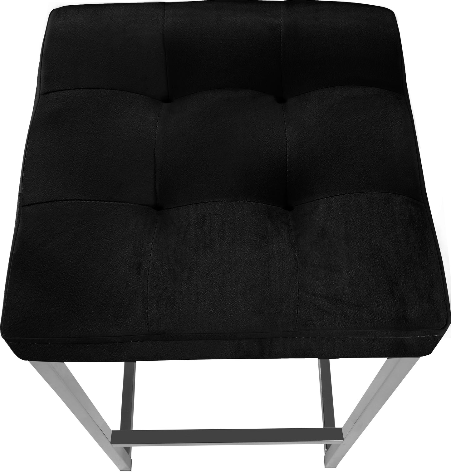 maldives black velvet stool