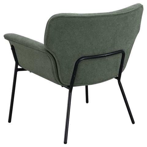 Nerris Upholstered Flared Arm Accent Chair IvyIvy