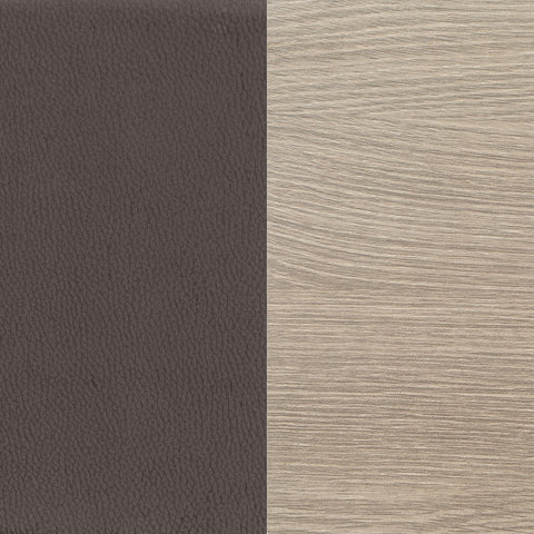 Dustin Upholstered Tufted Armless Accent Chair BrownDark Brown