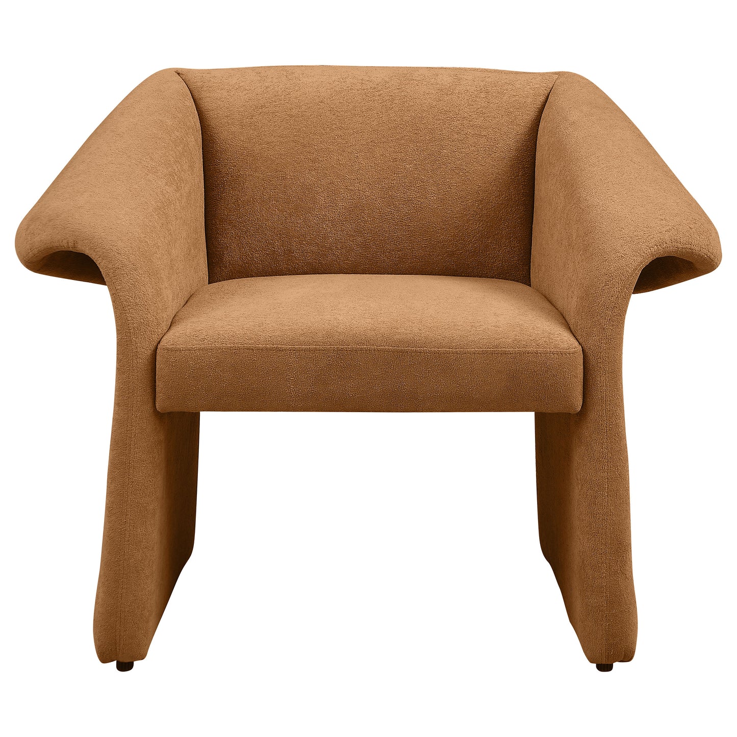 belvedere upholstered sloped arm accent chair honeyhoney