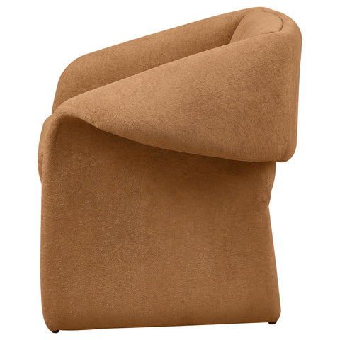 Belvedere Upholstered Sloped Arm Accent Chair HoneyHoney