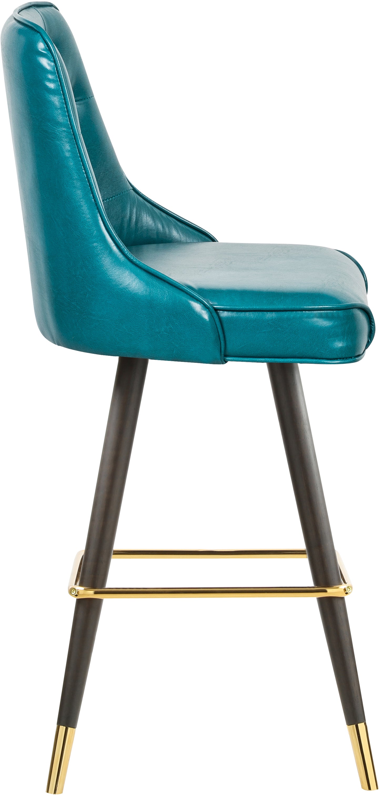 arch teal faux leather counter/bar stool c