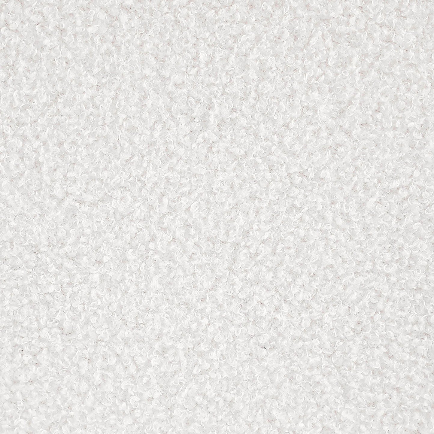 bleker faux sheepskin upholstered round storage ottoman ivorywhite