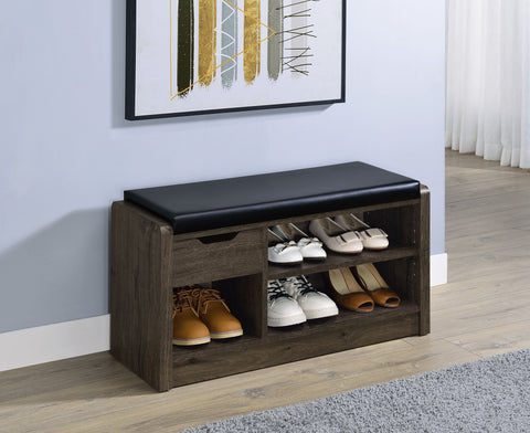 Eileen Storage Bench Smoked OakSmoked Oak