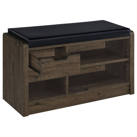 Eileen Storage Bench Smoked OakSmoked Oak