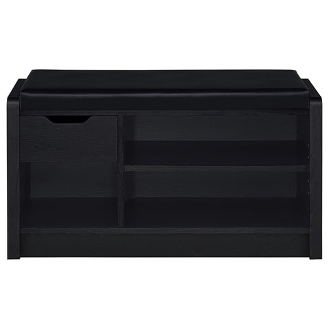 Eileen Storage Bench BlackBlack
