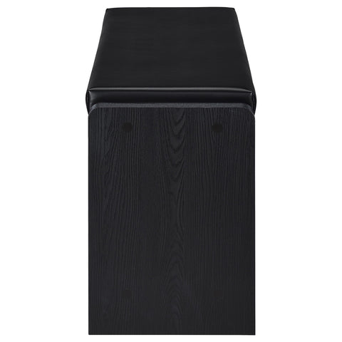 Eileen Storage Bench BlackBlack