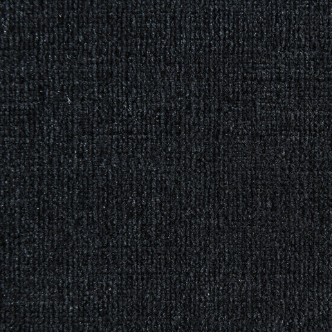 Averill Chenille Upholstered Channel Accent Bench Black