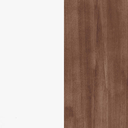 Abelardo 3-drawer Storage Bench Weathered Brown and WhiteCappuccino