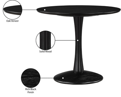 Millwin Black Dining Table