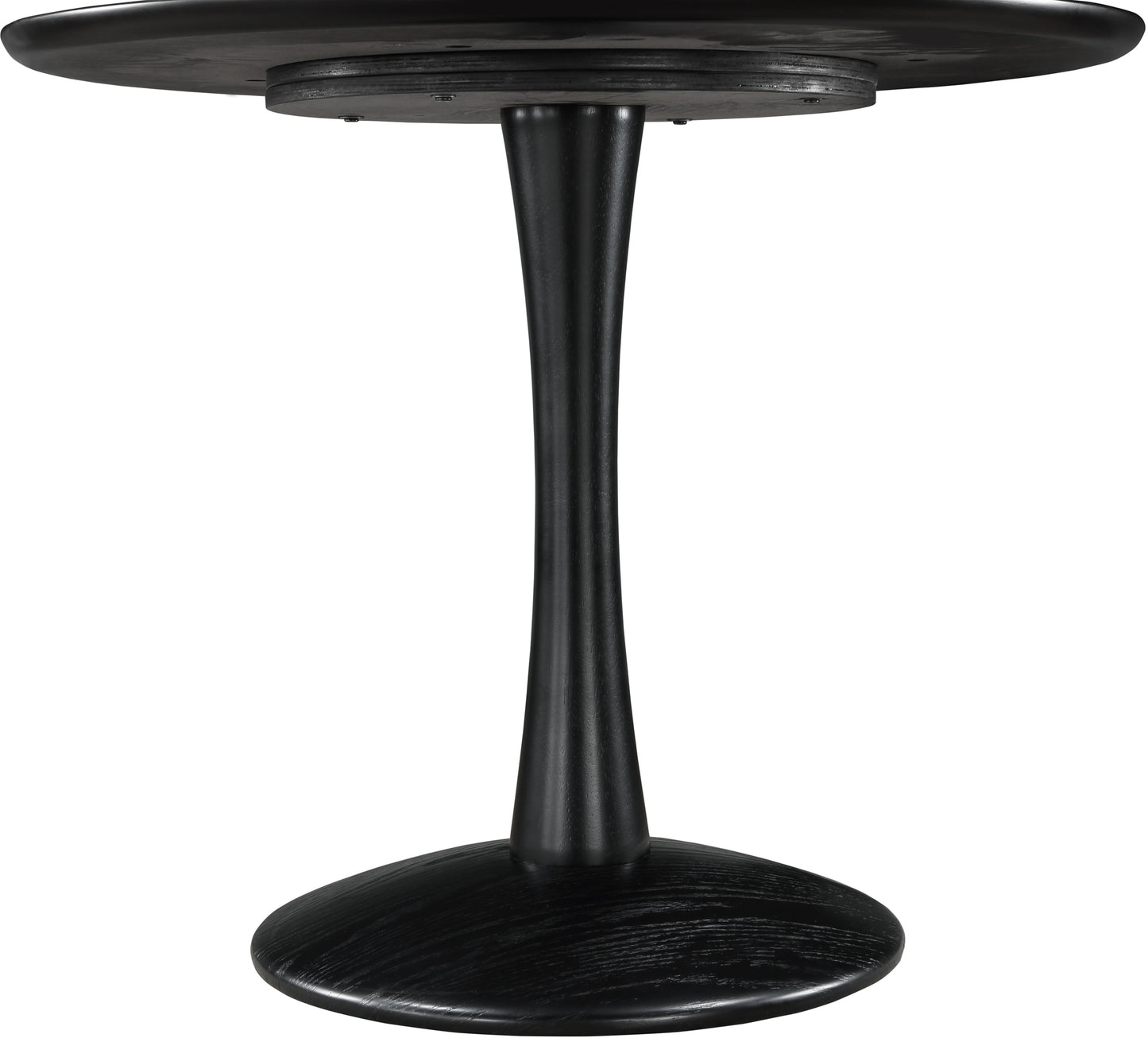 millwin black dining table