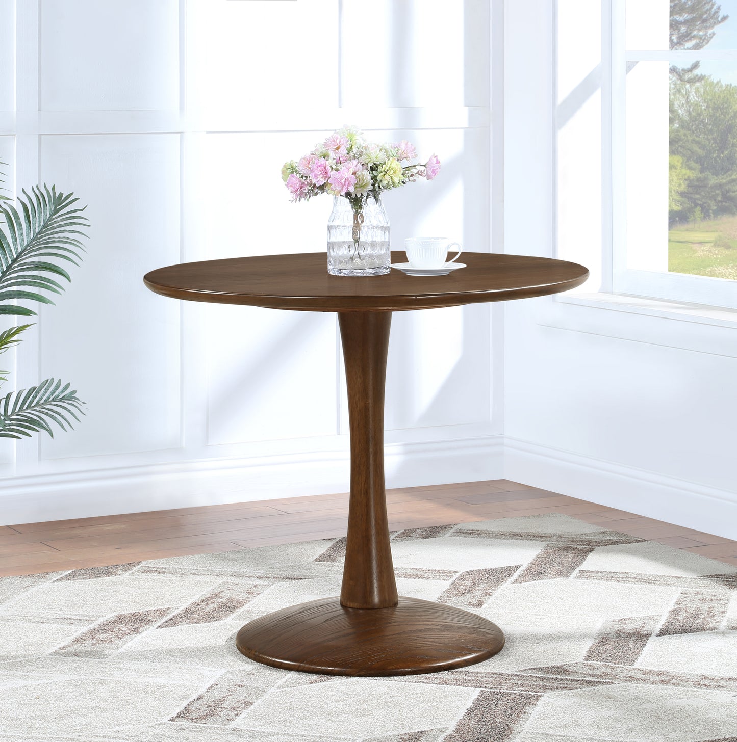 millwin brown dining table