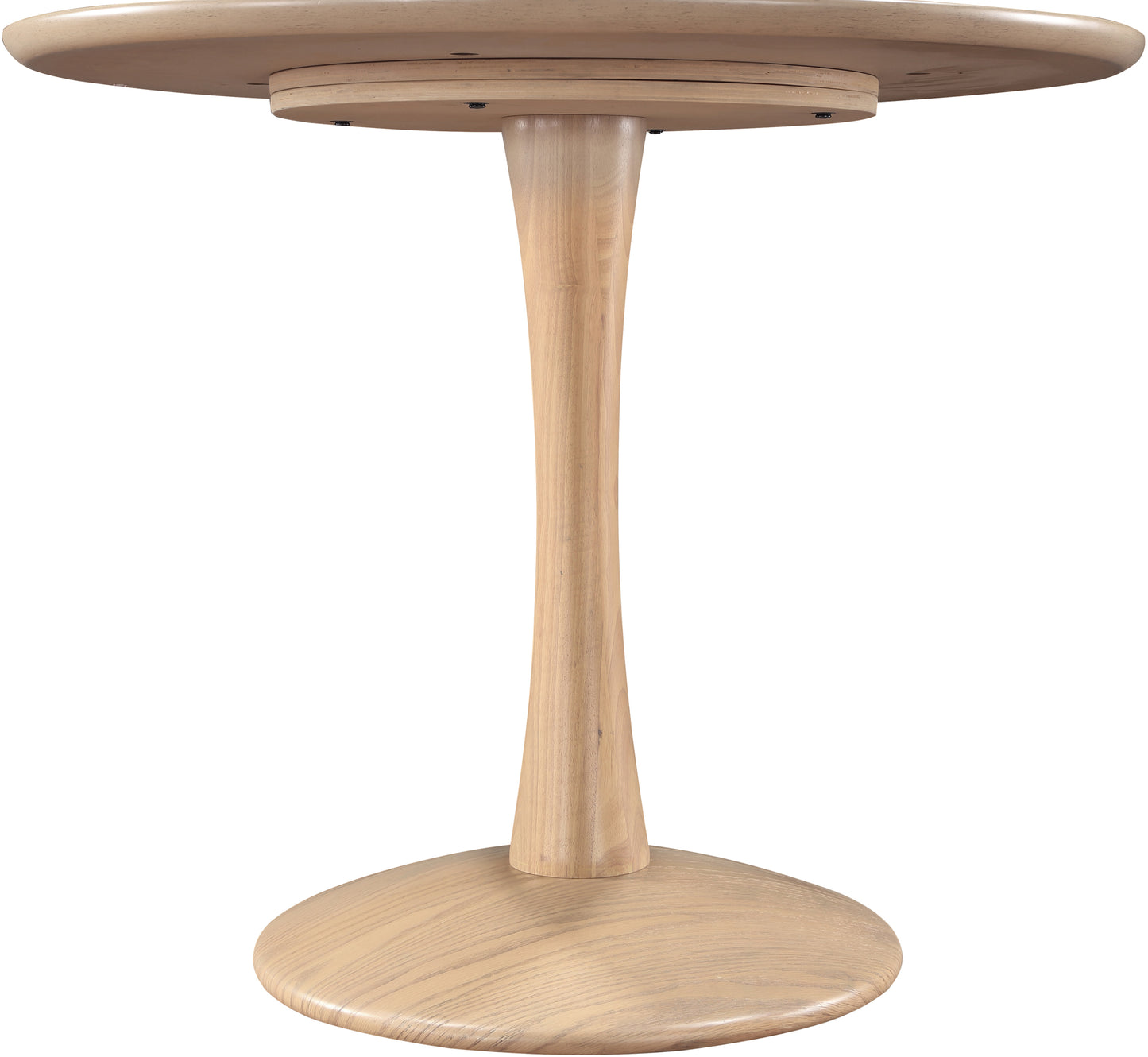 millwin natural oak dining table