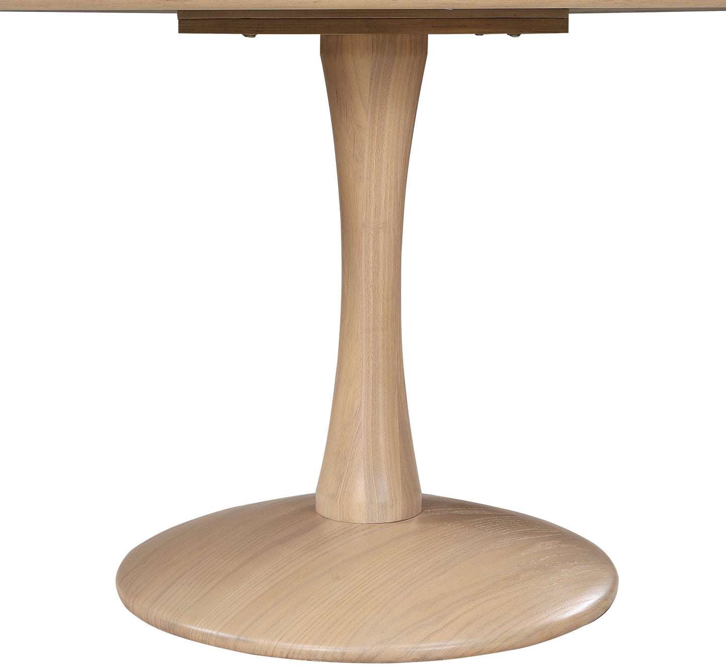 millwin natural oak dining table