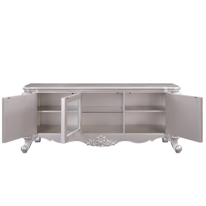 Carine Bently TV Stand, Champagne Finish