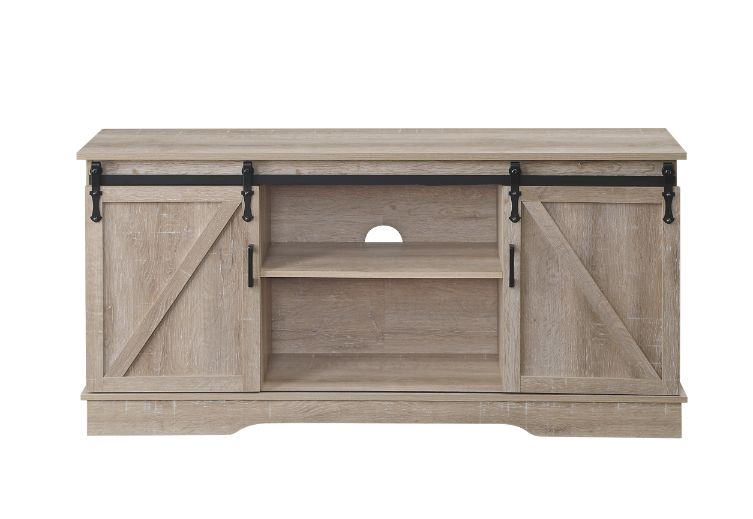 kaseko tv stand, oak finish