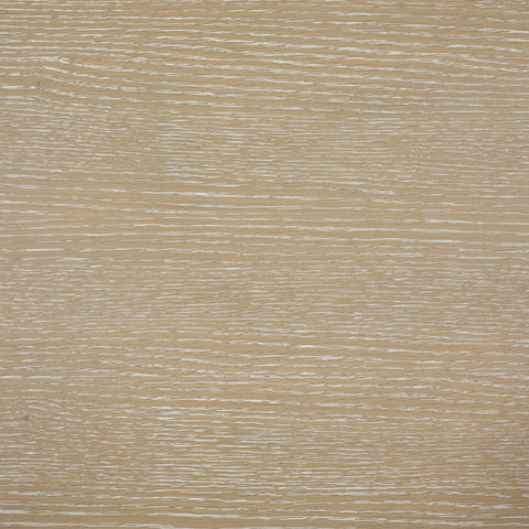 Yara 95.5" Natural Solid Wood And Oak Veneer Dining Table, 1 Piece