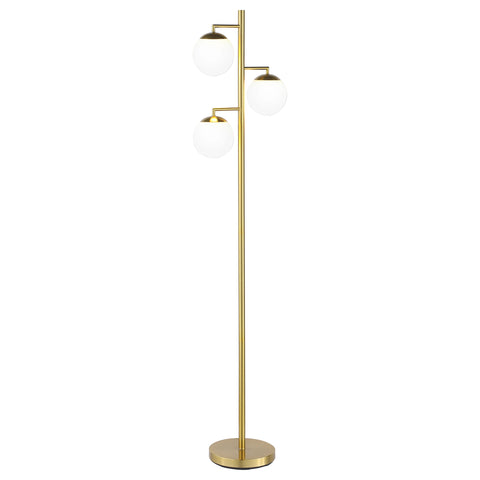 Michelle 66-inch Spherical Bulb Tree Metal Floor Lamp GoldGold