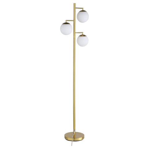 Michelle 66-inch Spherical Bulb Tree Metal Floor Lamp GoldGold