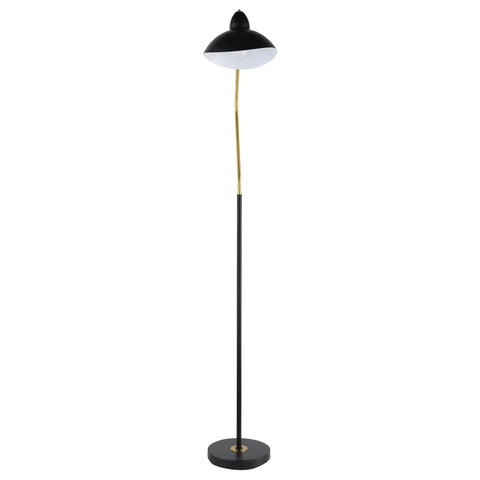 Jerome 69-inch Dome Shade Metal Task Floor Lamp BlackBlack
