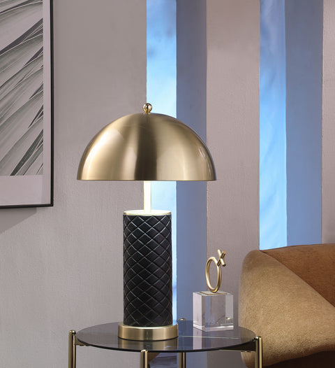 Patterson 23-inch Dome Quilted Table Lamp Black (Set of 2)Black