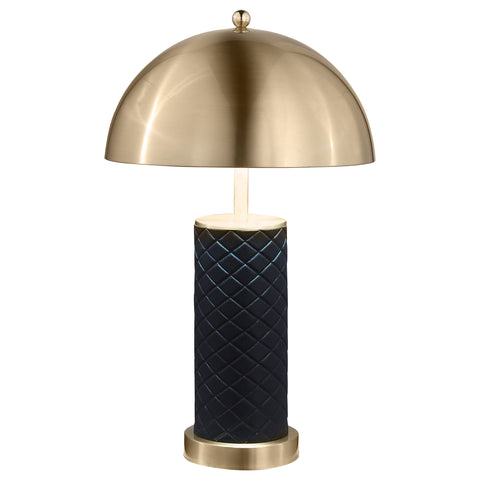 Patterson 23-inch Dome Quilted Table Lamp Black (Set of 2)Black