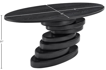 Salerno Black Dining Table T