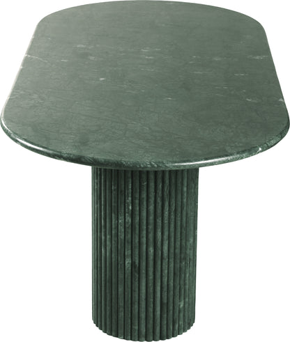 Starburst Green Marble Dining Table (3 Boxes)