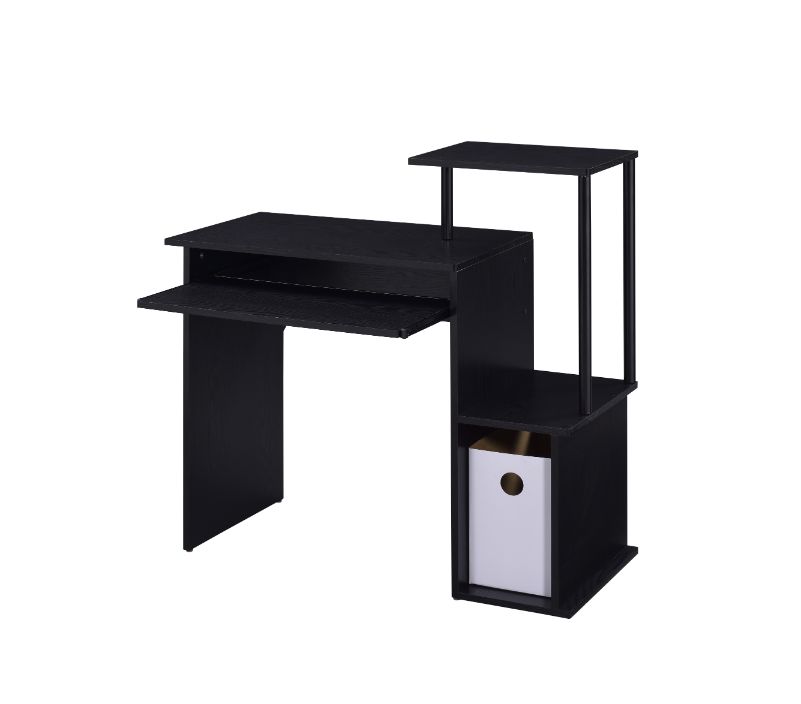 libby computer desk, black finish