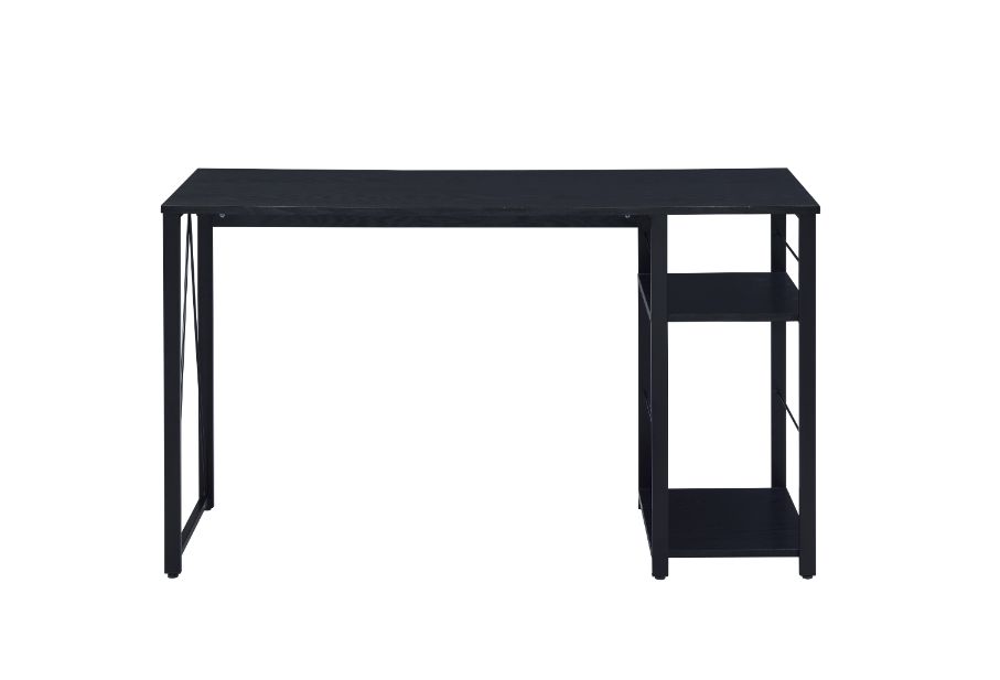 liddell writing desk, black finish