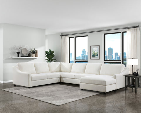 Bethel (4)4-Piece Sectional with Right Chaise