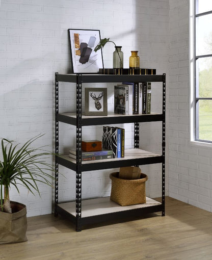Lien Bookshelf, Natural & Black Finish