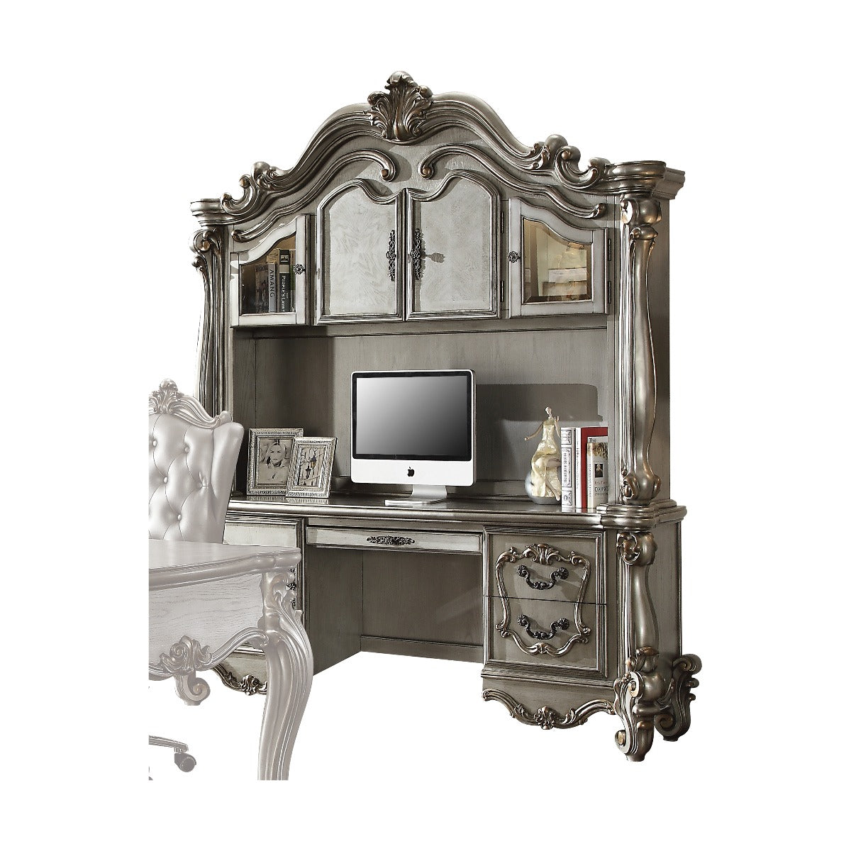 executive computer desk w/hutch