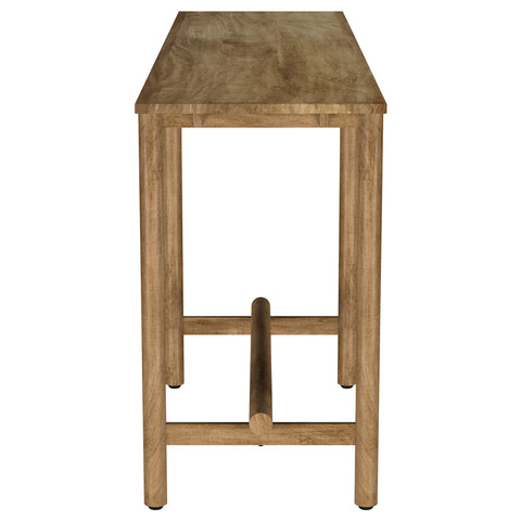 Pruitt Solid Wood Entryway Console Table Natural MangoNatural