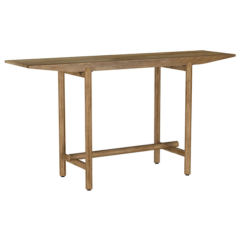 Pruitt Solid Wood Entryway Console Table Natural MangoNatural