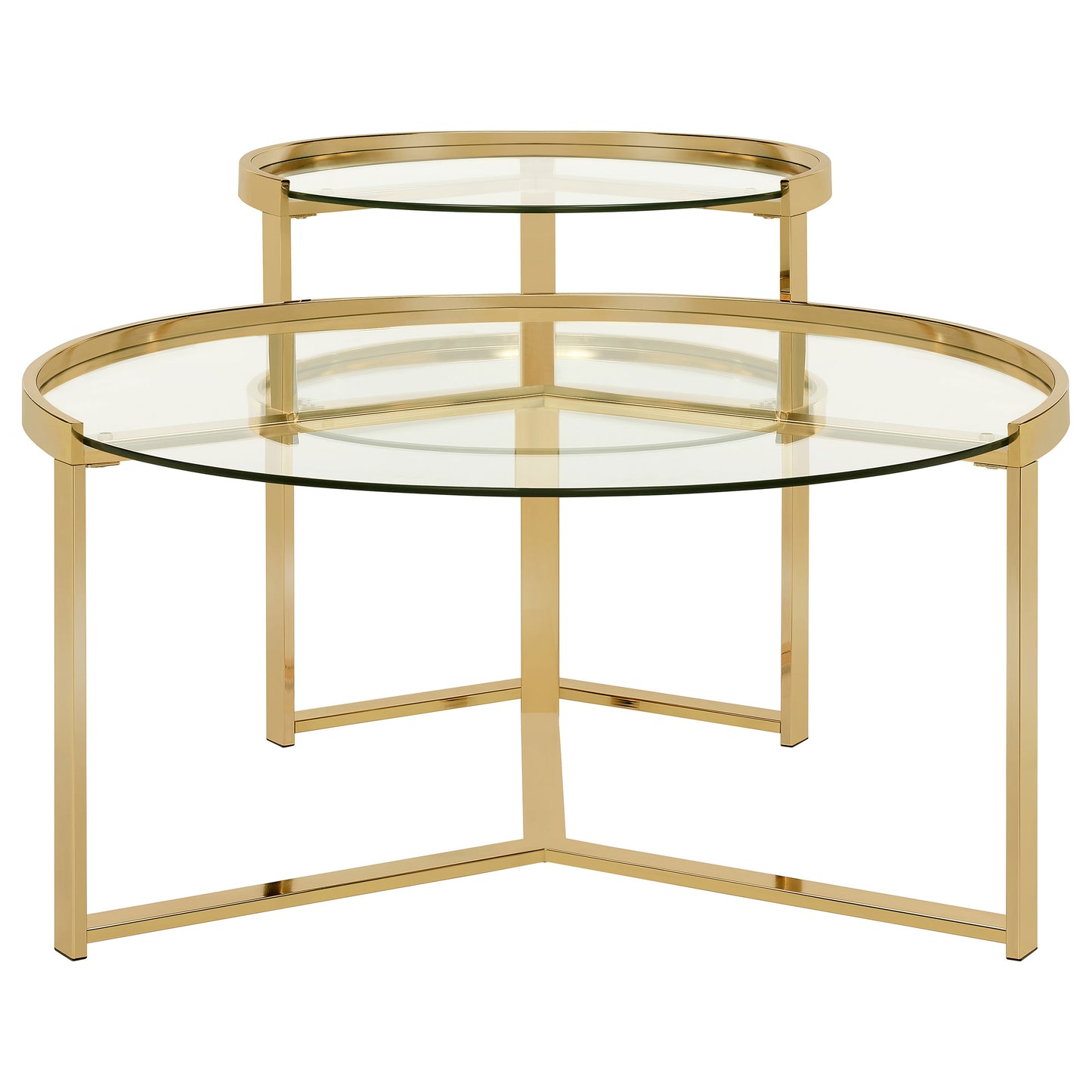 2 pc nesting coffee table