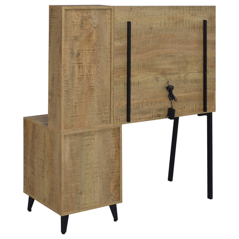 Pace 5-Drawer Makeup Vanity Table With LED Mirror Mango