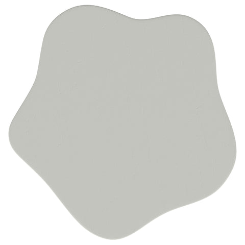 Simeon 17-inch Side Table with Cloud-Shaped Top Off White