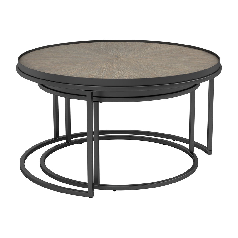 2 pc nesting coffee table