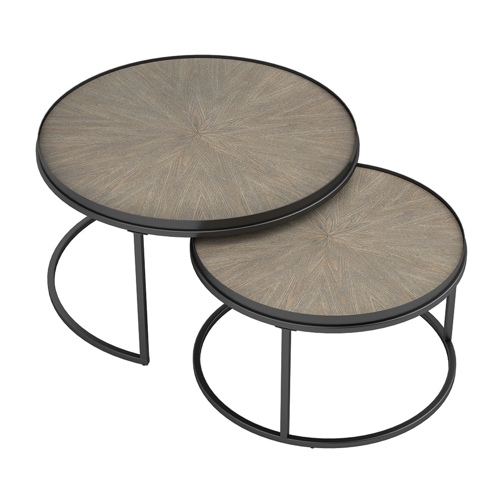 2 pc nesting coffee table