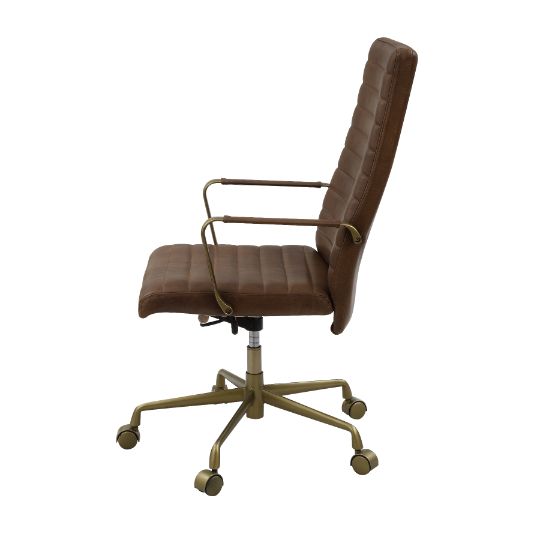 maceo office chair, saturn leather