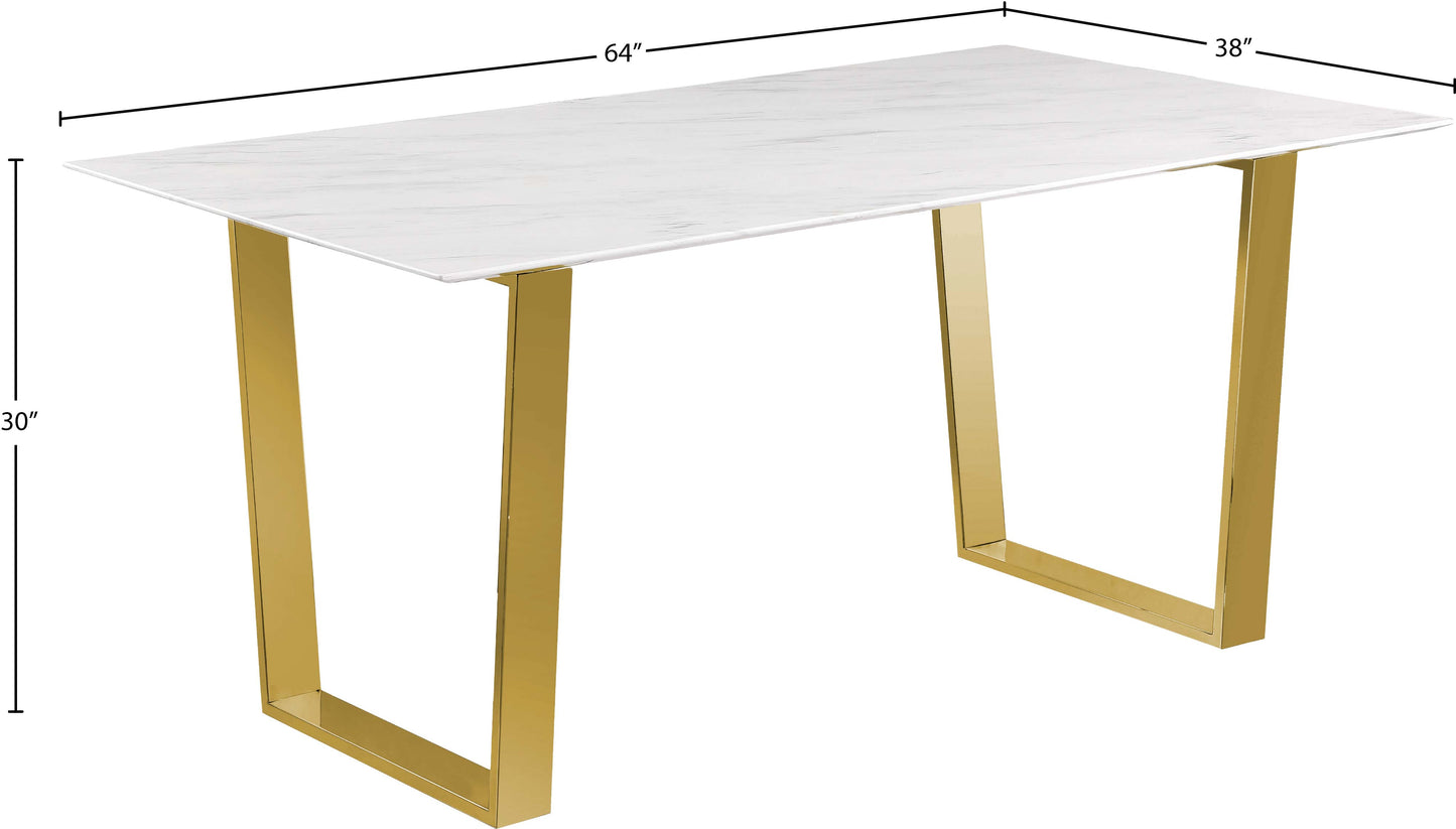 bliss white dining table t